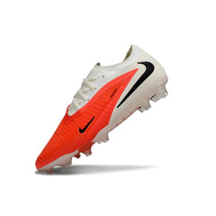 Nike Phantom 6 Elite By You White and Orange Firm Ground FG Football Boot