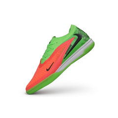Nike Phantom 6 Elite Green and Red Indoor IC Football Boot