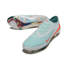 Nike Phantom 6 Elite Light Blue and White Firm Ground FG Football Boot