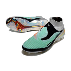 Nike Phantom 6 Elite Light Green and Silver Firm Ground FG Football Boot