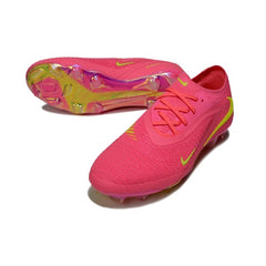 Nike Phantom 6 Elite Pink and Green Firm Ground FG Football Boot
