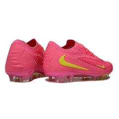 Nike Phantom 6 Elite Pink and Green Firm Ground FG Football Boot