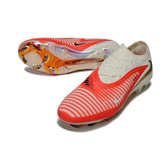 Nike Phantom 6 Elite White and Orange Firm Ground FG Football Boot