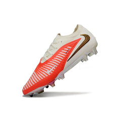 Nike Phantom 6 Elite White and Orange Firm Ground FG Football Boot