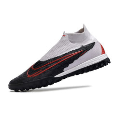 Nike Phantom GX Elite DF Black White and Red Turf TF Football Boot