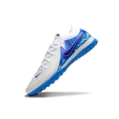 Nike Phantom GX2 Elite White and Blue Turf TF Football Boot