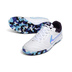 Nike SB Gato X Supreme White and Blue Indoor IC Football Boot