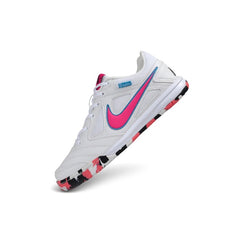 Nike SB Gato X Supreme White and Pink Indoor IC Football Boot