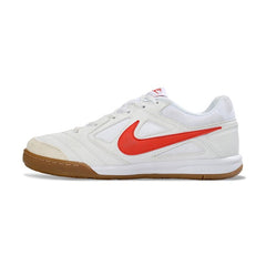 Nike SB Gato X Supreme White and Red Indoor IC Football Boot