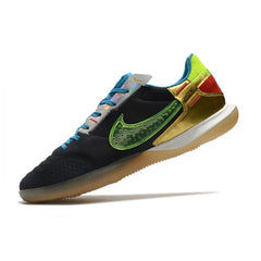 Nike Streetgato Black and Gold Indoor IC Football Boot