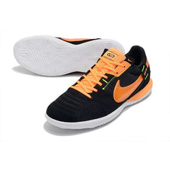 Nike Streetgato Black and Orange Indoor IC Football Boot