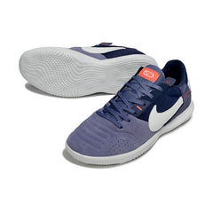 Nike Streetgato IC Blue and White Indoor IC Football Boot