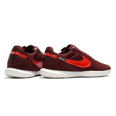 Nike Streetgato Red and Dark Red Indoor IC Football Boot