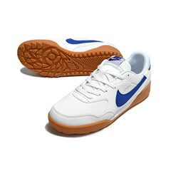Nike Terra Manta White and Blue Indoor IC Football Boot