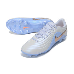 Nike Tiempo Maestro Elite White and Light Blue Firm Ground FG Football Boot