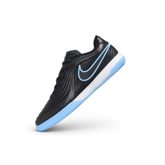 Nike Tiempo Reactgato Black and Blue Indoor IC Football Boot