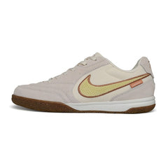 Nike Tiempo Streetgato Beige and Yellow Indoor IC Football Boot