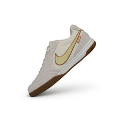 Nike Tiempo Streetgato Beige and Yellow Indoor IC Football Boot