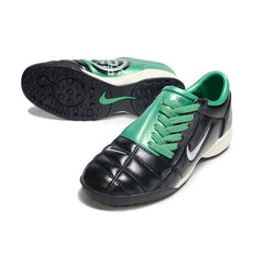 Nike Total 90 III Black and Green Turf TF Football Boot