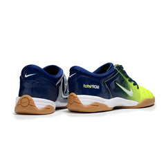 Nike Total 90 III Blue and Green Indoor IC Football Boot