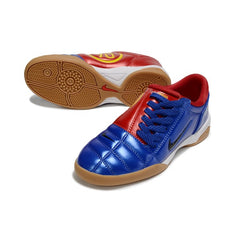 Nike Total 90 III Blue and Red Indoor IC Football Boot
