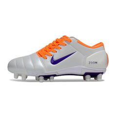 Nike Total 90 III Gray and Orange Firm Ground FG Football Boot