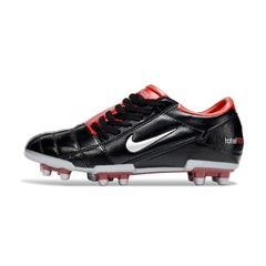 Nike Total 90 III Red and Black Firm Ground FG Football Boot