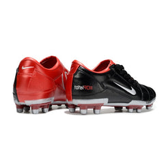 Nike Total 90 III Red and Black Firm Ground FG Football Boot