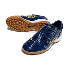 Nike Total 90 III Turf TF Dark Blue and Yellow Football Boot