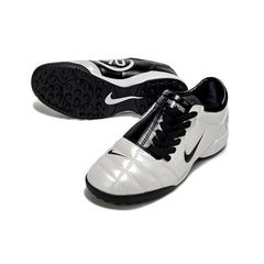 Nike Total 90 III Turf TF White and Black Football Boot