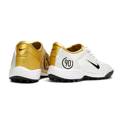 Nike Total 90 III Turf TF White and Gold Football Boot