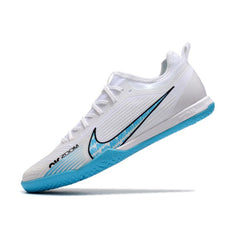 Nike Vapor 15 Pro Zoom White and Blue Indoor IC Football Boot
