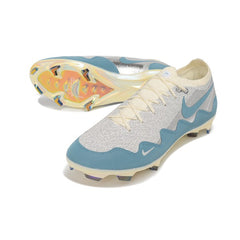 Nike x Patta Mercurial Vapor Elite Silver, Blue and White Firm Ground FG Football Boot