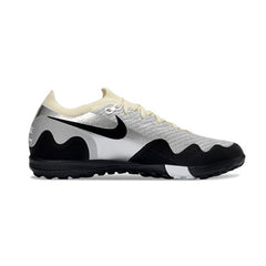 Nike x Patta Zoom Mercurial Vapor Elite White, Black and Silver Turf TF Football Boot