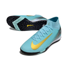 Nike Zoom Mercurial Superfly 10 Elite Light Blue Turf TF Football Boot