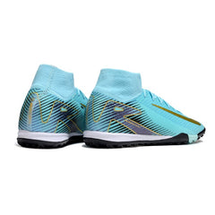 Nike Zoom Mercurial Superfly 10 Elite Light Blue Turf TF Football Boot