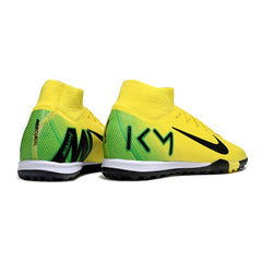 Nike Zoom Mercurial Superfly 10 Elite Yellow Mbappe Pack Turf TF Football Boot