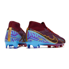 Nike Zoom Mercurial Superfly 9 Academy Purple Pack Firm Ground FG Football Boot