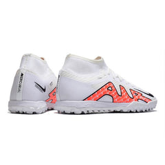 Nike Zoom Mercurial Superfly 9 Elite White Turf TF Football Boot