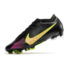 Nike Zoom Mercurial Vapor 15 Elite Black Green and Pink Firm Ground FG Football Boot