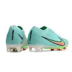 Nike Zoom Mercurial Vapor 15 Elite Light Blue and Green Firm Ground FG Football Boot
