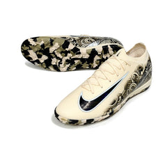 Nike Zoom Mercurial Vapor 16 Elite Beige and Black Turf TF Football Boot