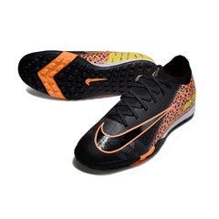 Nike Zoom Mercurial Vapor 16 Elite Black and Orange Turf TF Football Boot
