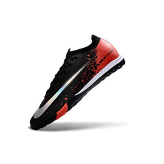 Nike Zoom Mercurial Vapor 16 Elite Black and Red Turf TF Football Boot