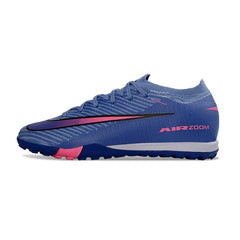 Nike Zoom Mercurial Vapor 16 Elite Blue and Pink Turf TF Football Boot