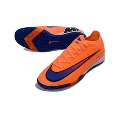 Nike Zoom Mercurial Vapor 16 Elite Orange and Blue Turf TF Football Boot