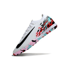 Nike Zoom Mercurial Vapor 16 Elite White and Red Turf TF Football Boot