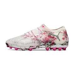 Puma Future 8 Elite White and Pink Multi Ground MG Football Boot