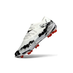 Puma Future 8 Low Cut White and Black Firm Ground FG Football Boot