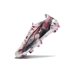 Puma Ultra 5 Carbon White and Pink Firm Ground FG Football Boot